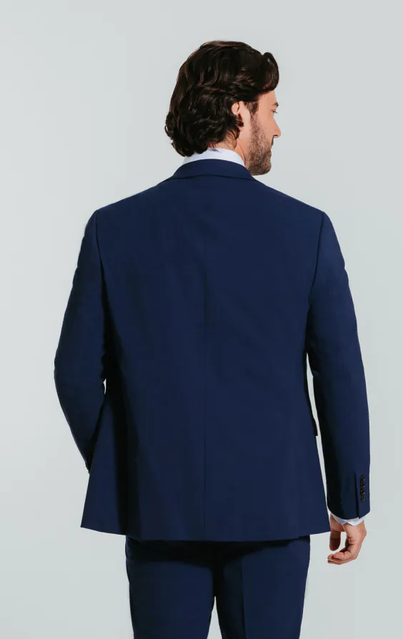 Blue Slim Suit thumbnail 3