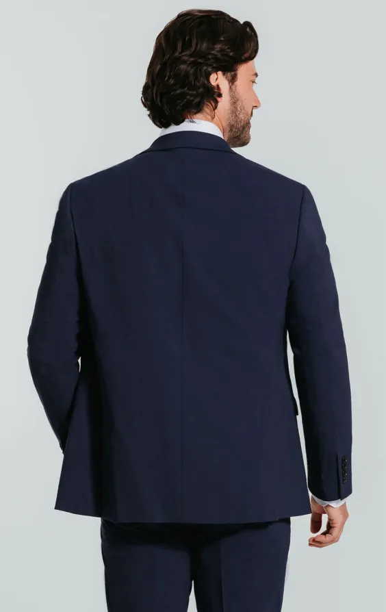 Dark blue slim fit suit online