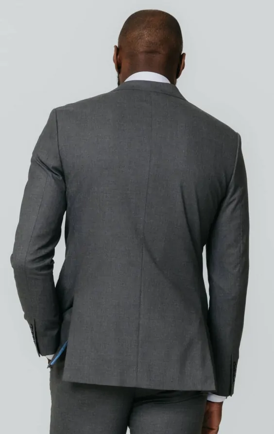 Grey Slim Fit Suit Jacket thumbnail 6