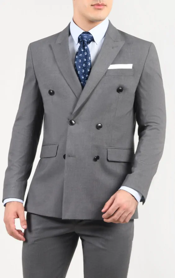 Shark skin jacket with velvet collar sale