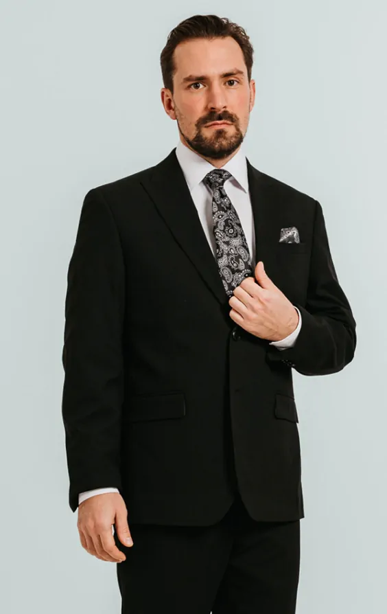 Black mens dress coat cheap