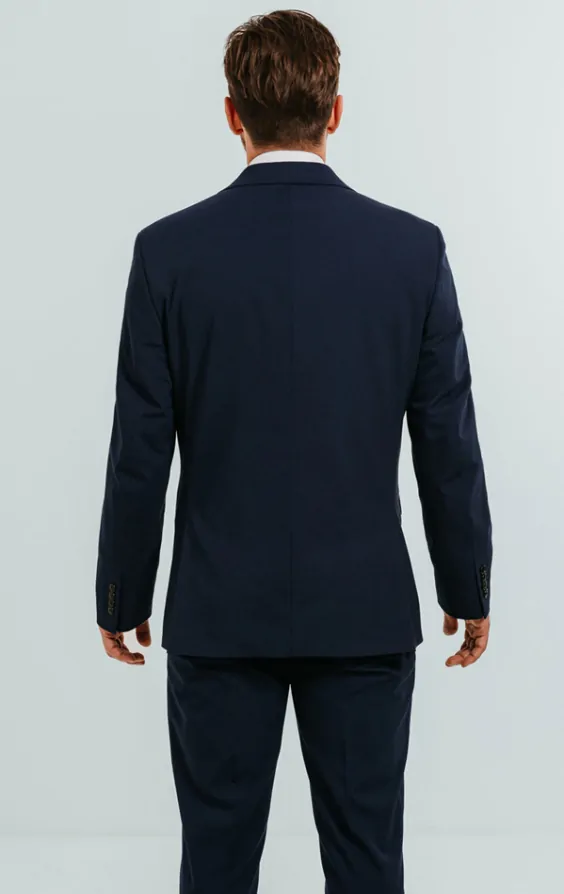 Blue Suit with Peak Lapel thumbnail 3