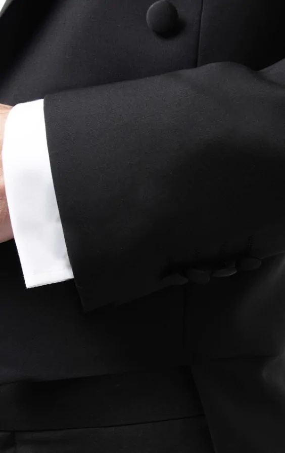 2 Piece White Tie, Dress Shirt, Waistcoat & Bow Tie thumbnail 5