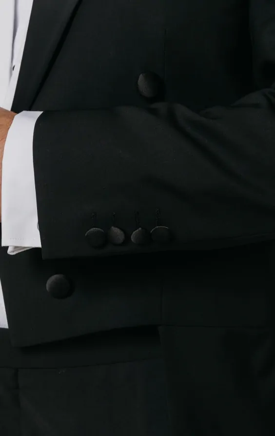 100% Wool White Tie Jacket thumbnail 3