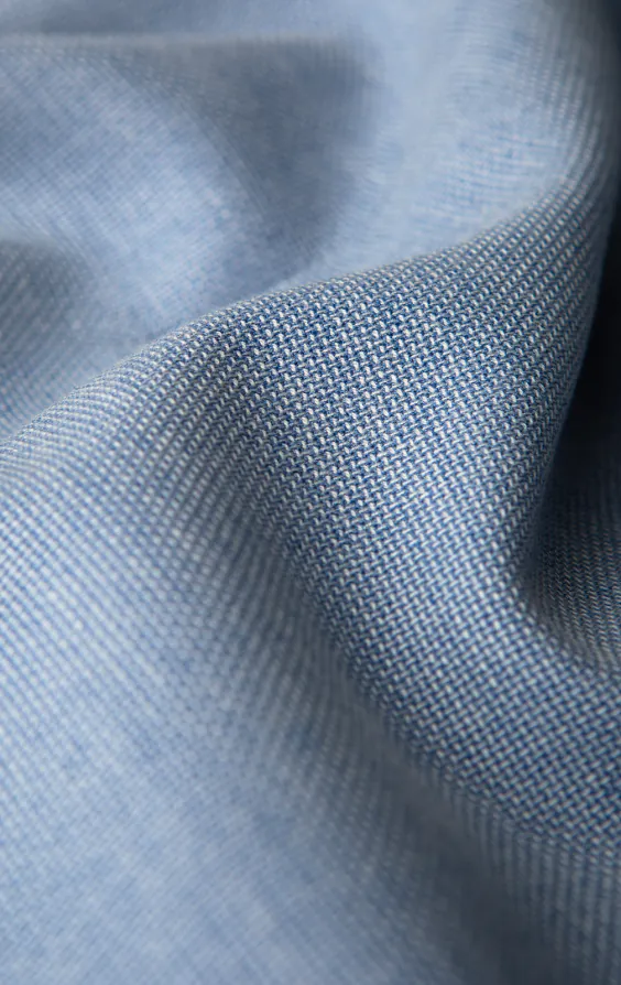 Light Blue Hopsack Suit Trousers - photo 3 Light Blue Hopsack Suit Trousers - photo 3