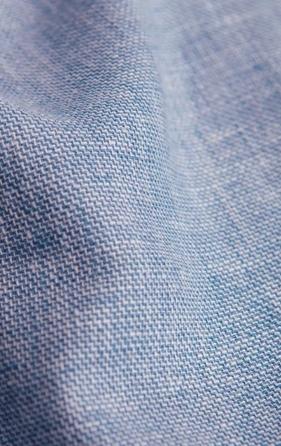 Light Blue Linen Suit Jacket thumbnail 6