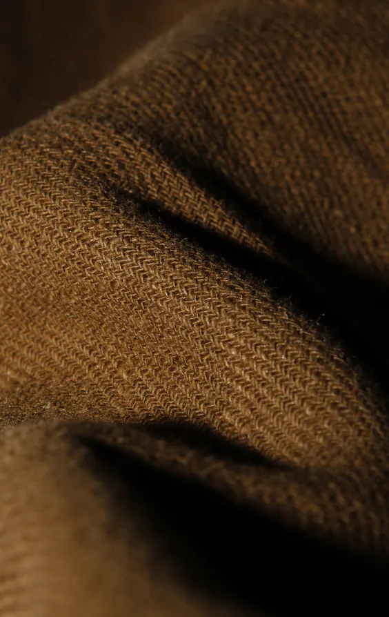 Mid Brown Ramie Waistcoat - photo 3