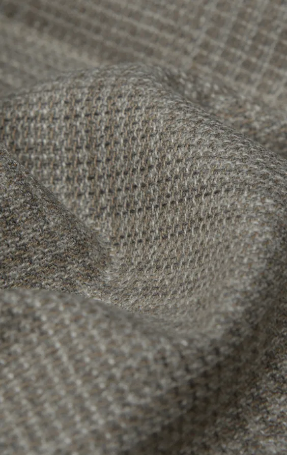 Natural Check Suit Jacket - photo 8