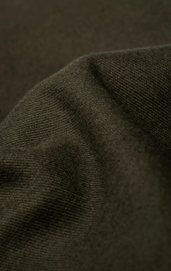 Olive Moleskin Waistcoat thumbnail 5