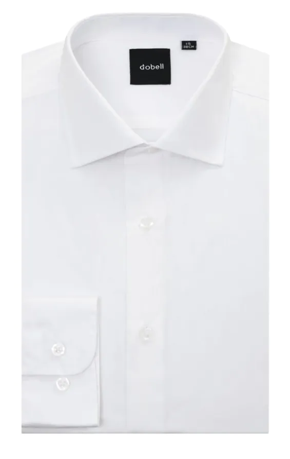 White Shirt with Classic Collar White Shirt with Classic Collar