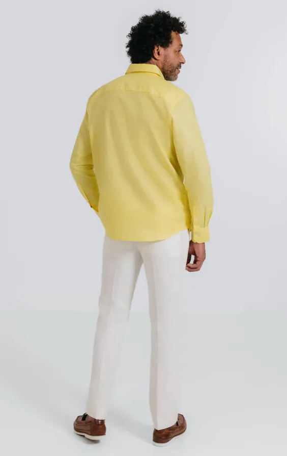 Yellow Linen Shirt - photo 3 Yellow Linen Shirt - photo 3