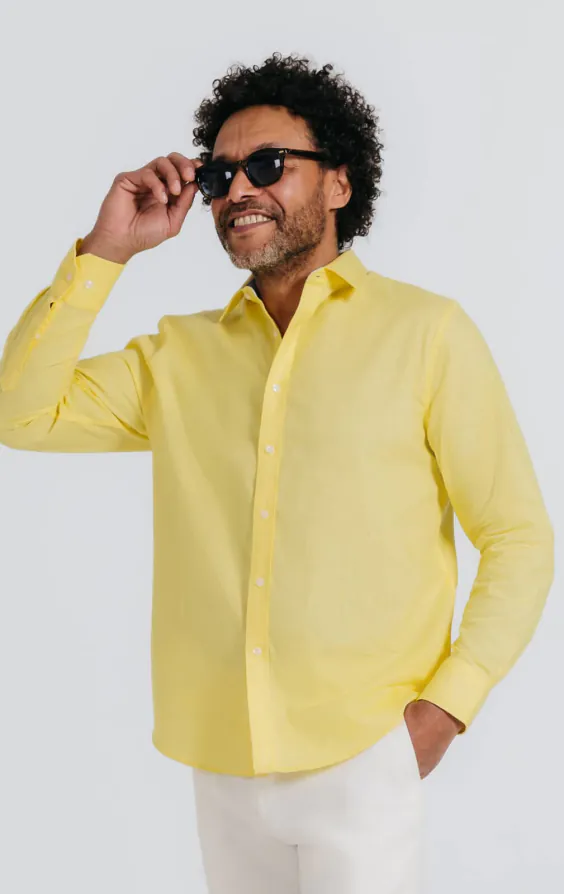 Yellow Linen Shirt Yellow Linen Shirt