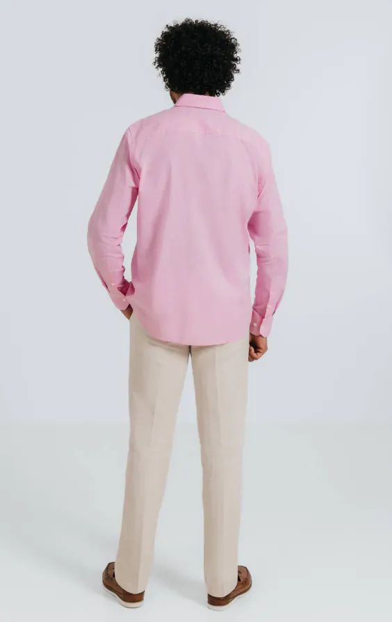 Pink Linen Shirt - photo 4 Pink Linen Shirt - photo 4