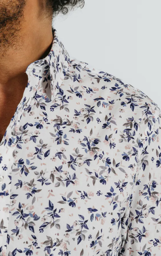 Floral Print Cotton Shirt - photo 2 Floral Print Cotton Shirt - photo 2