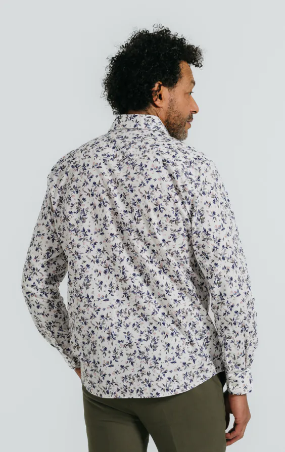 Floral Print Cotton Shirt - photo 3 Floral Print Cotton Shirt - photo 3
