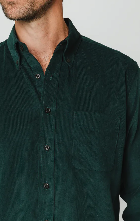 Green Corduroy Shirt - photo 2