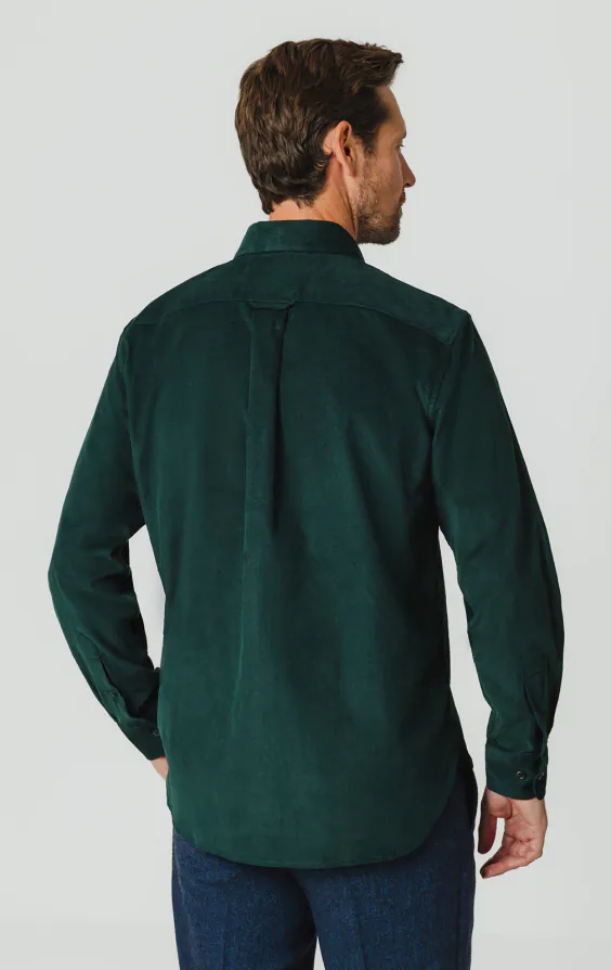 Green Corduroy Shirt - photo 4