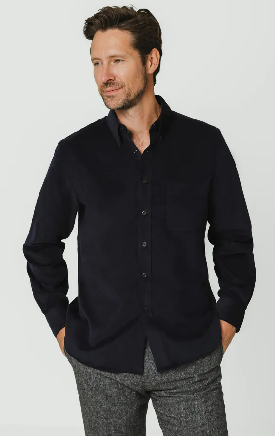 Navy Corduroy Shirt Navy Corduroy Shirt