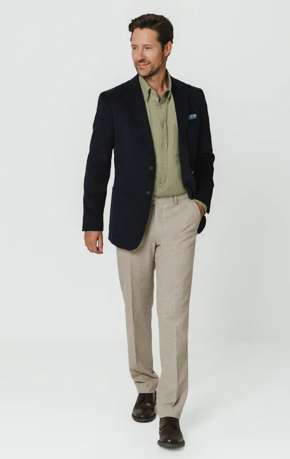 Sage Green Brushed Cotton Shirt - photo 1 Sage Green Brushed Cotton Shirt - photo 1