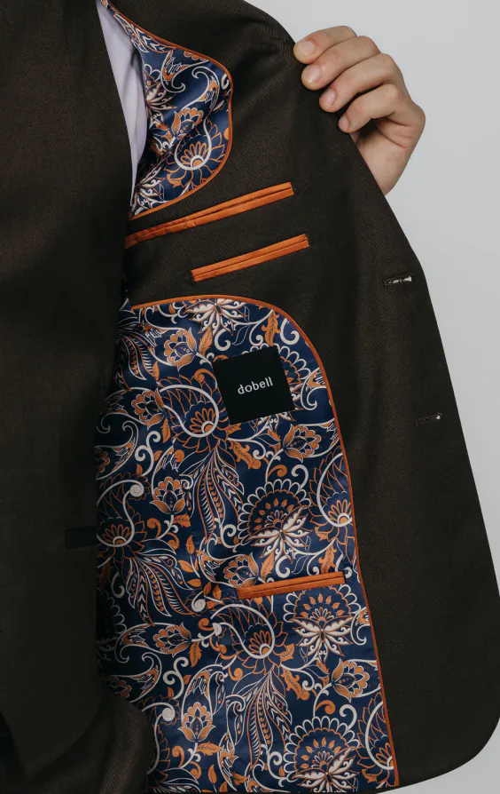 Brown Twill 3 Piece Suit thumbnail 5