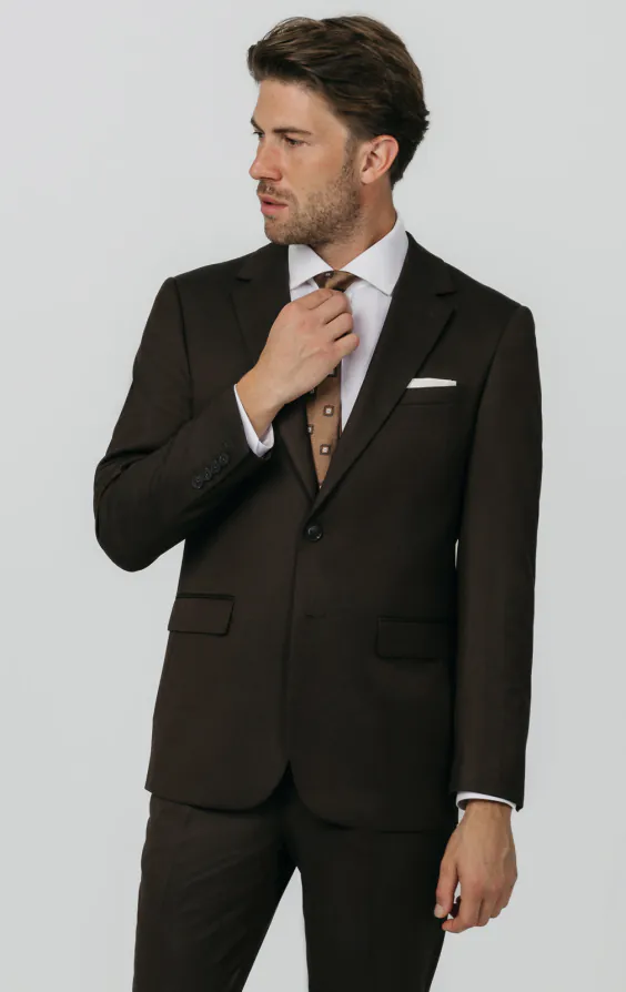Brown Twill Suit Brown Twill Suit