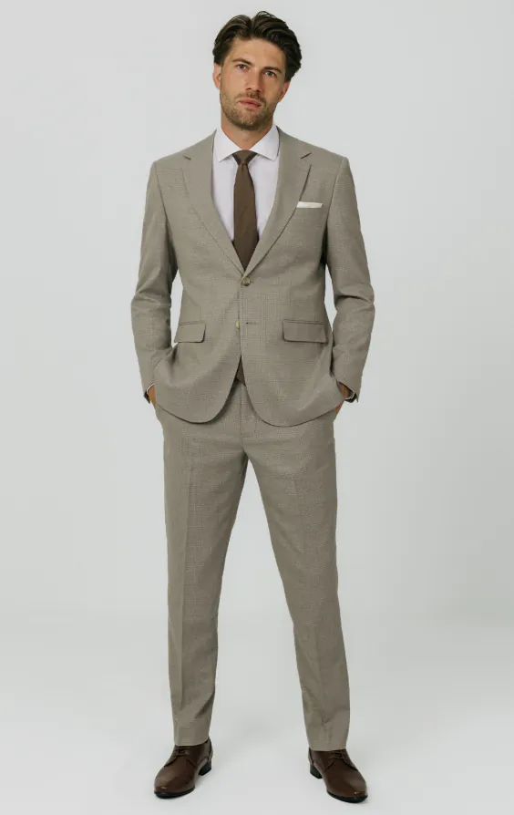 Natural Check Suit thumbnail 2