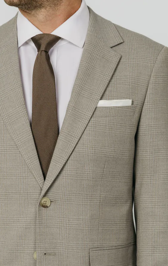 Natural Check 3 Piece Suit thumbnail 4