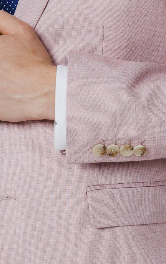 Rose Pink Sharkskin 3 Piece Suit - photo 2