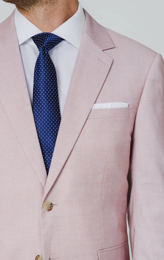Rose Pink Sharkskin 3 Piece Suit - photo 3