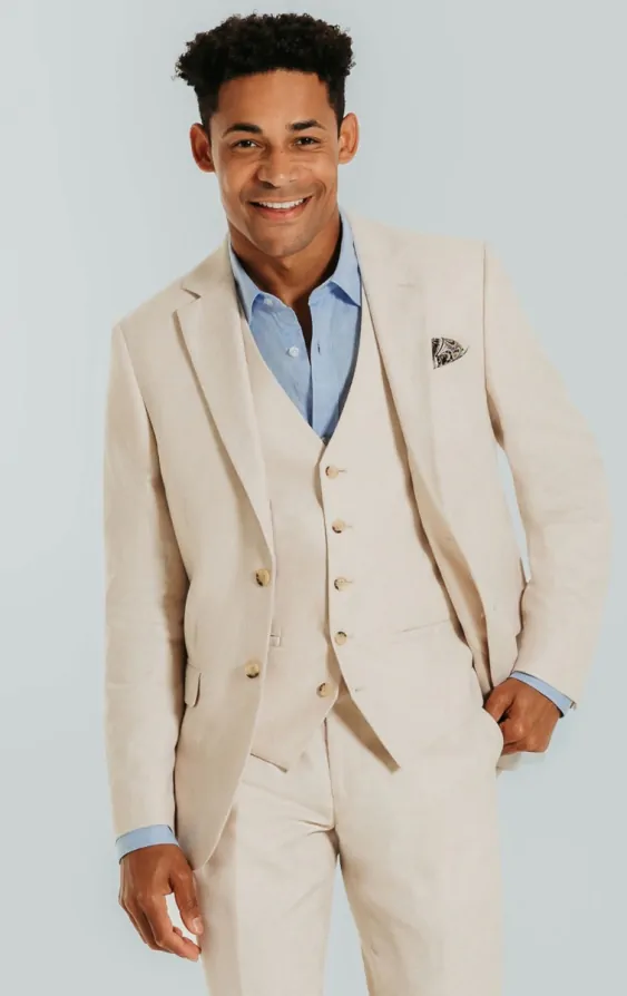 Casual 3 piece suit discount