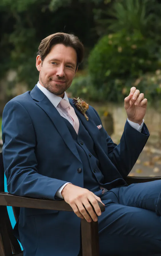 Mid Blue Suit - photo 1 Mid Blue Suit - photo 1