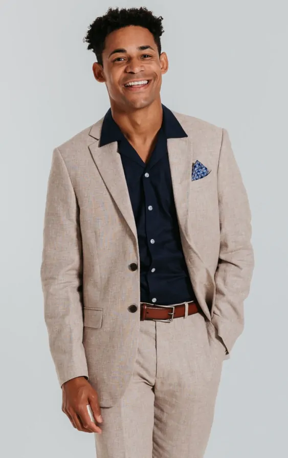 Sand Linen Suit primary image