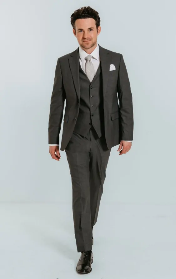 Grey 3 Piece Suit thumbnail 2