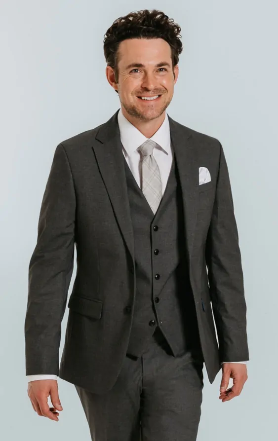 Grey 3 Piece Suit primary image