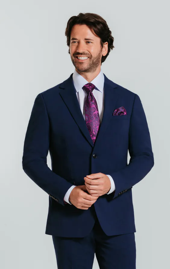 Blue Slim Suit primary image