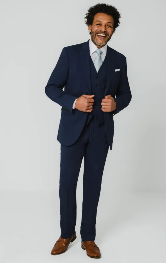 Blue Suit with Peak Lapel - photo 1 Blue Suit with Peak Lapel - photo 1