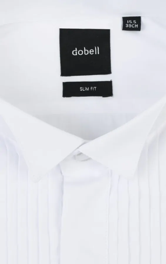 Pleated white dress shirt new arrivals