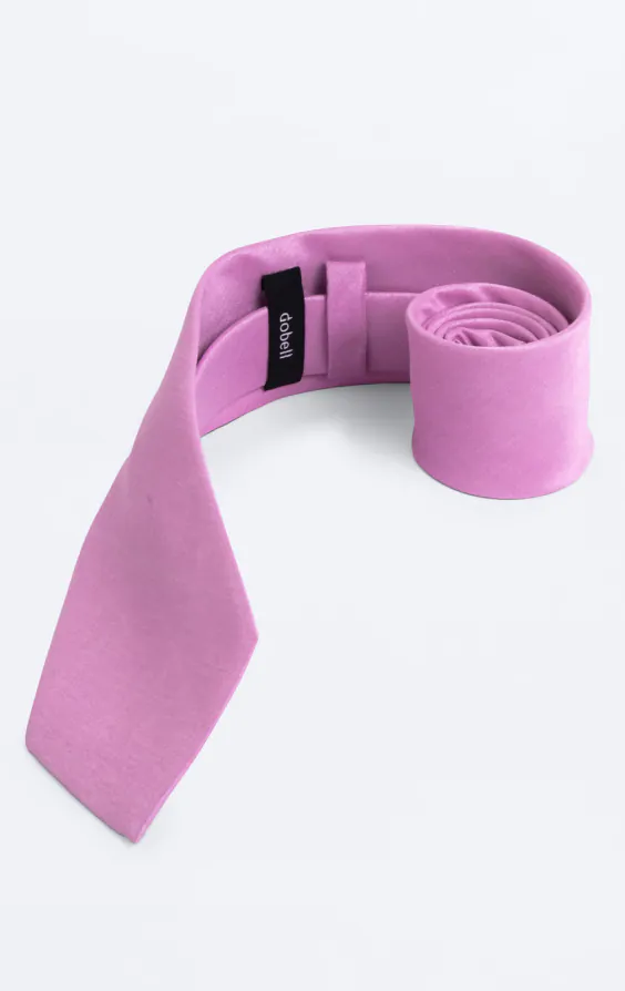 Pink Dupion Tie - photo 1