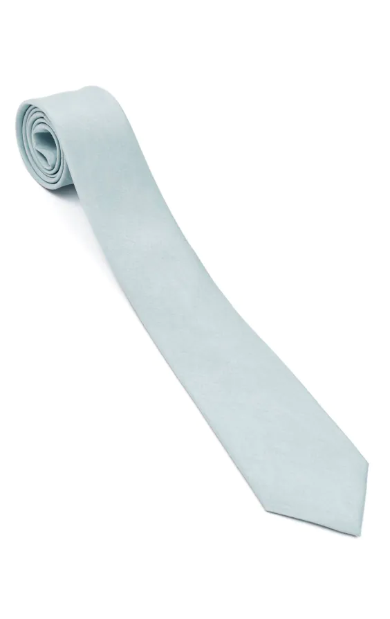 Powder Blue Dupion Tie - photo 1 Powder Blue Dupion Tie - photo 1
