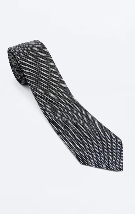 Grey Weave Tie - photo 2