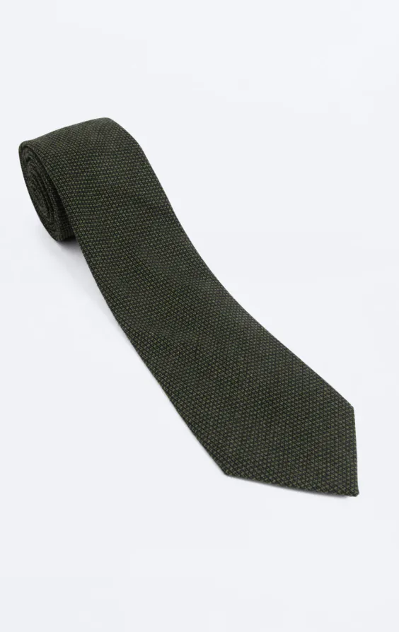 Green Weave Tie - photo 2