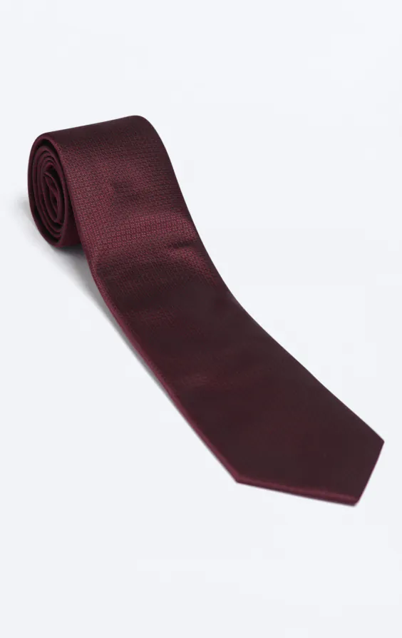 Burgundy Textured Tie - photo 2 Burgundy Textured Tie - photo 2