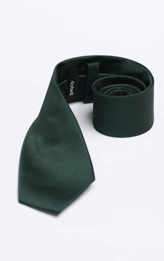 Bottle Green Textured Tie - photo 1 Bottle Green Textured Tie - photo 1