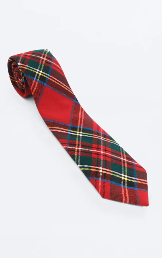 Red Tartan Tie - photo 2 Red Tartan Tie - photo 2