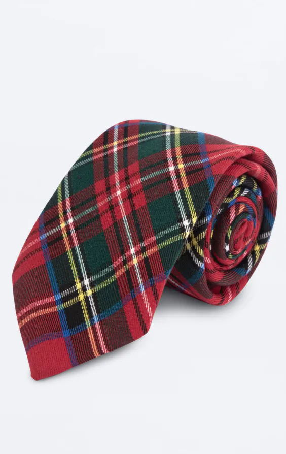 Red Tartan Tie Red Tartan Tie