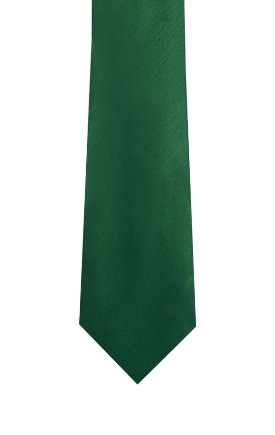Racing Green Dupion Tie - photo 1