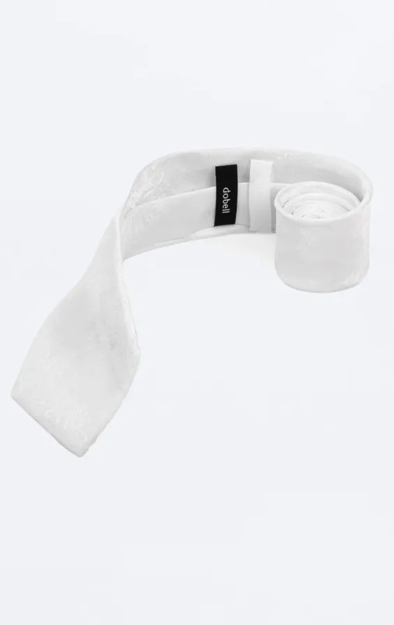 White Paisley Tie - photo 1 White Paisley Tie - photo 1