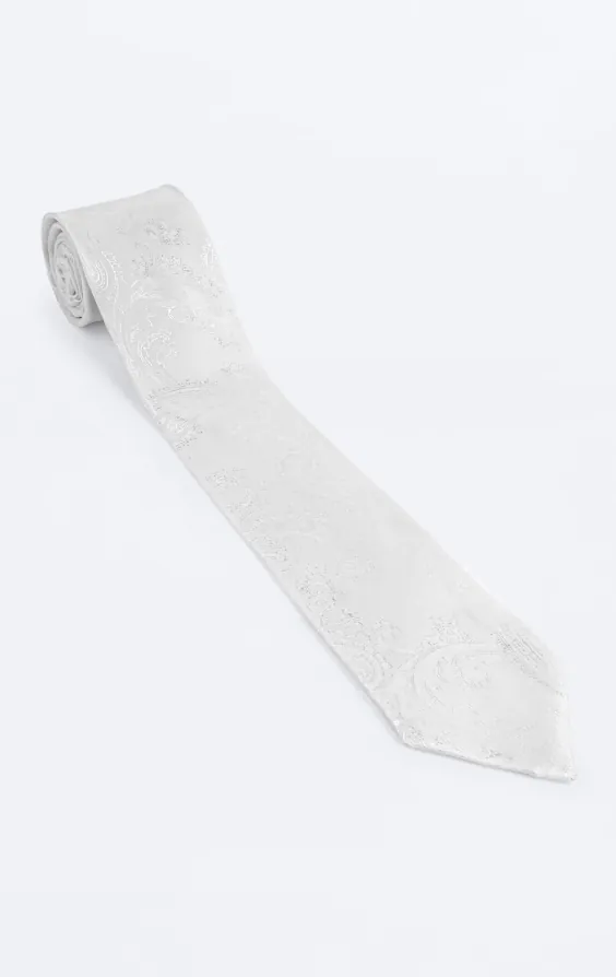 White Paisley Tie - photo 2 White Paisley Tie - photo 2