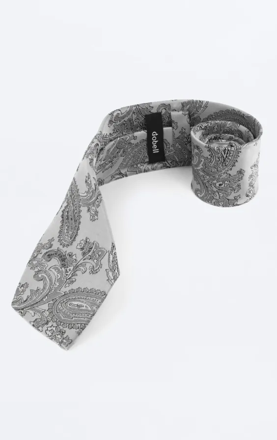 Grey Paisley Tie - photo 1 Grey Paisley Tie - photo 1