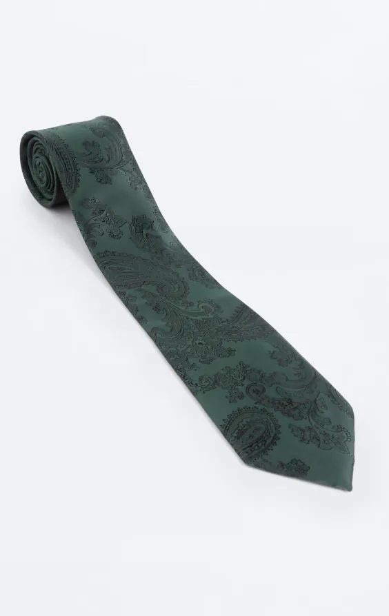 Racing Green Paisley Tie - photo 2 Racing Green Paisley Tie - photo 2